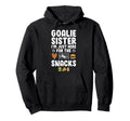 Funny Soccer Goalie Sister Soccer Hoodie - Trendy Graphic for Adults