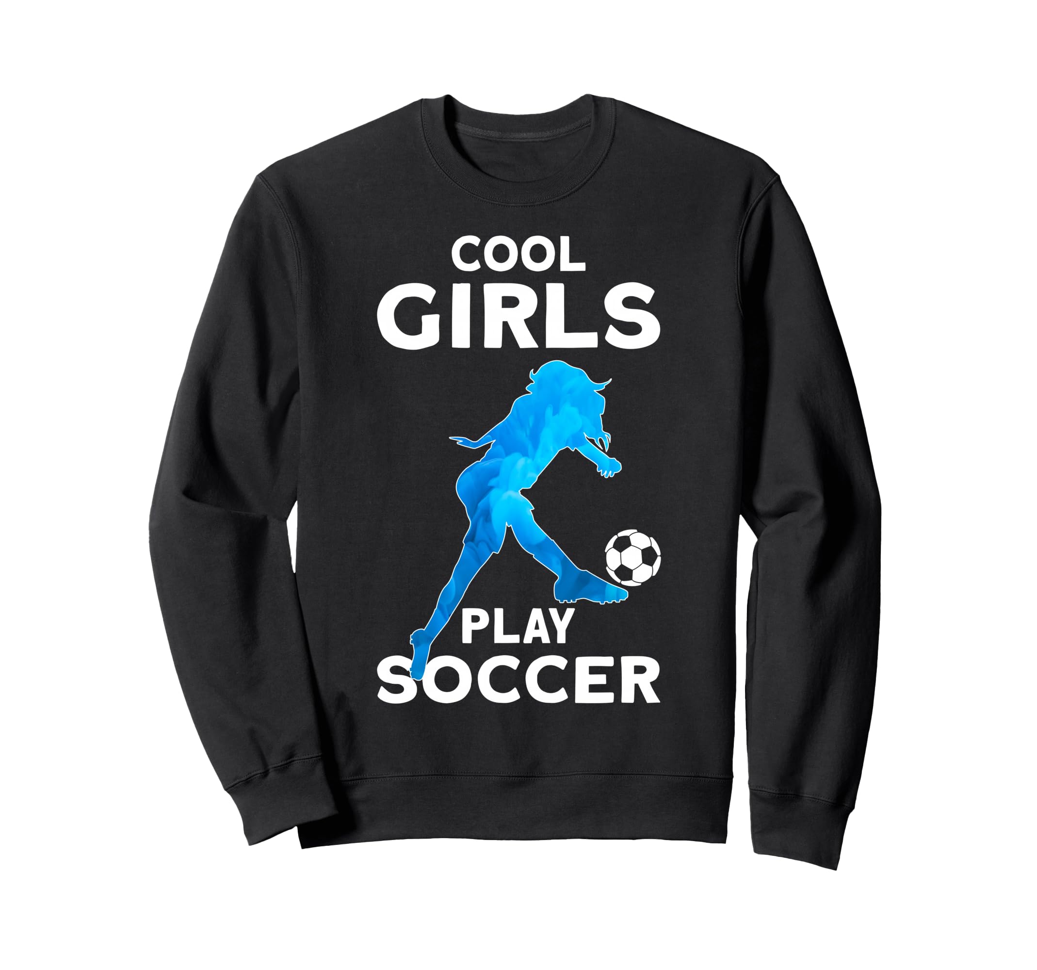 Play Soccer Sweatshirt - Custom Art Print for Adults