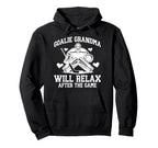 Funny Hockey Goalie Grandma Ice Hoodie - Streetwear Style for Adults