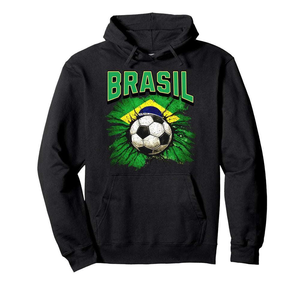 2026 Brasil Cup Flag Soccer Pride Hoodie - Casual Everyday Wear Men Women