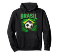 2026 Brasil Cup Flag Soccer Pride Hoodie - Casual Everyday Wear Men Women