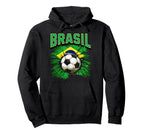 2026 Brasil Cup Flag Soccer Pride Hoodie - Casual Everyday Wear Men Women