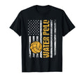 Water Polo Usa Flag Goalie Sportsmen T-Shirt - Trendy Graphic Unisex