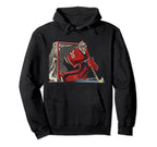 Ice Hockey Goalie Goaltender Keeper Hoodie - Novelty Apparel Unisex