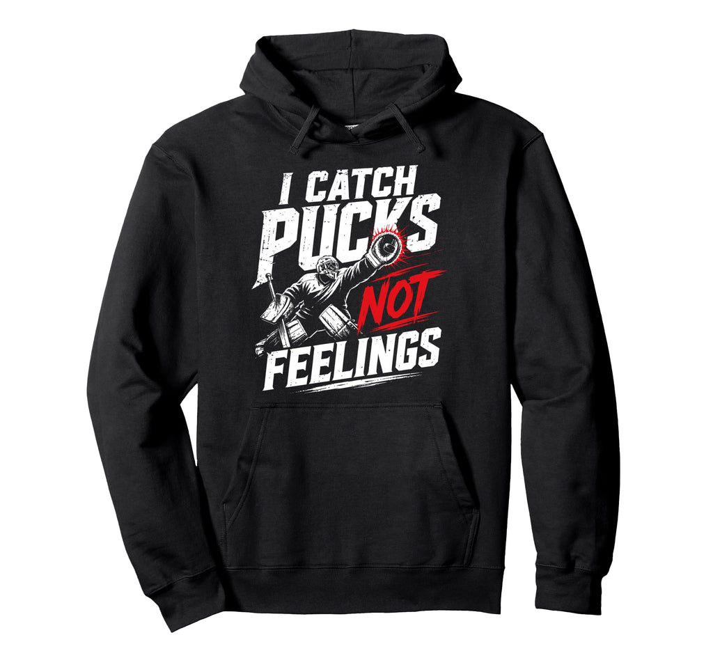 Funny Ice Hockey Goalkeeper Goalie Hoodie - Unique Graphic Unisex