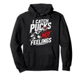 Funny Ice Hockey Goalkeeper Goalie Hoodie - Unique Graphic Unisex