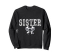 Coquette Soccer Sister Spirit Sweatshirt - Fun Novelty Design for Adults