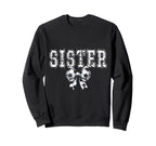 Coquette Soccer Sister Spirit Sweatshirt - Fun Novelty Design for Adults