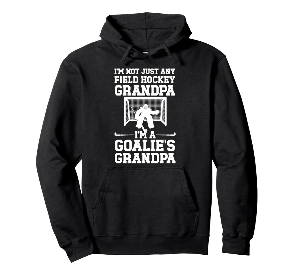 Field Hockey Goalie Grandpa Field Hockey Hoodie - Graphic Print for Adults