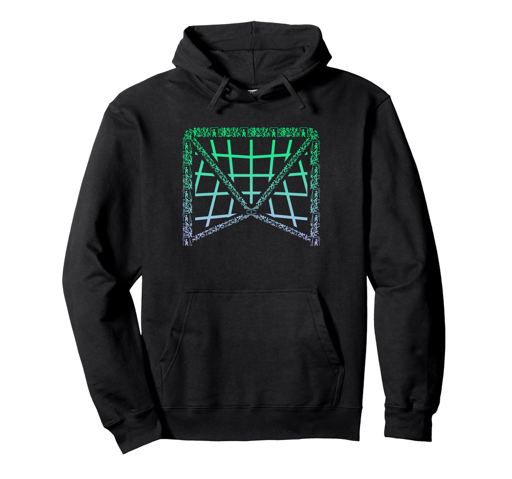 Lacrosse Goal Stuff Lax Goalkeeper Stuff Hoodie - Unique Graphic Unisex