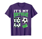 Its My 15Th Birthday Soccer Party 15 T-Shirt - Trendy Graphic for Adults