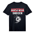 Austria Soccer Fans Jersey Support T-Shirt - Fun Novelty Design Men Women