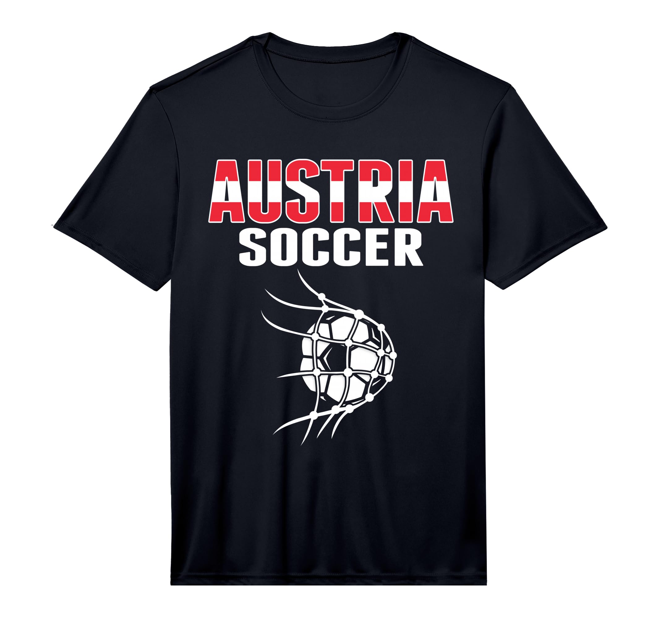 Austria Soccer Fans Jersey Support T-Shirt - Fun Novelty Design Men Women
