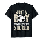 Just Who Loves Soccer Lover T-Shirt - Unique Graphic Unisex