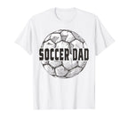 Soccer Dad Game Day Soccer Lovers T-Shirt - Streetwear Style for Adults
