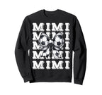 Coquette Soccer Mimi Matching Family Sweatshirt - Custom Art Print Unisex
