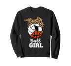 Ball Funny Soccer Volleyball Basketball Sweatshirt - Trendy Graphic Unisex