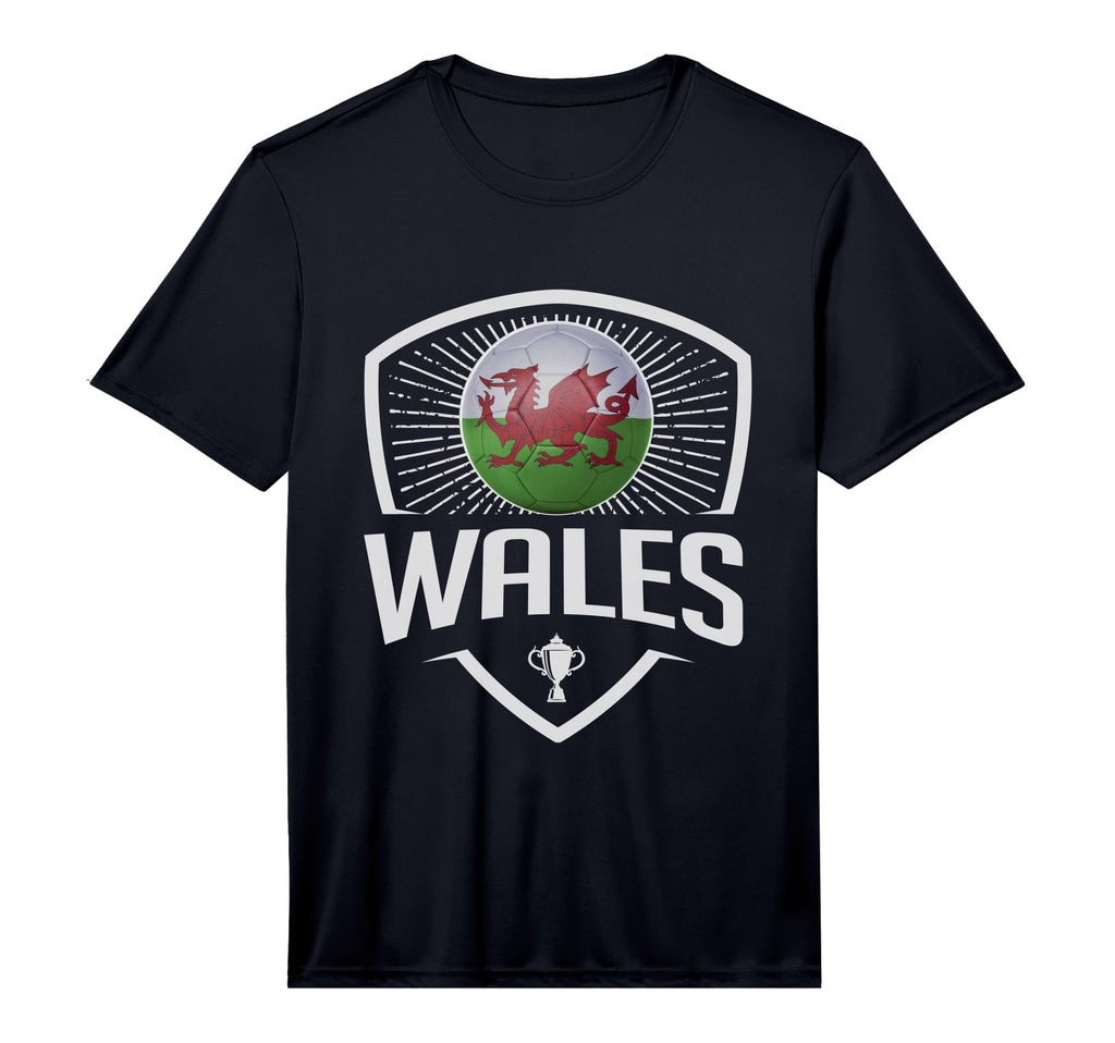 Soccer Support Team Football Fan Welsh T-Shirt - Trendy Graphic for Adults