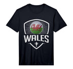 Soccer Support Team Football Fan Welsh T-Shirt - Trendy Graphic for Adults
