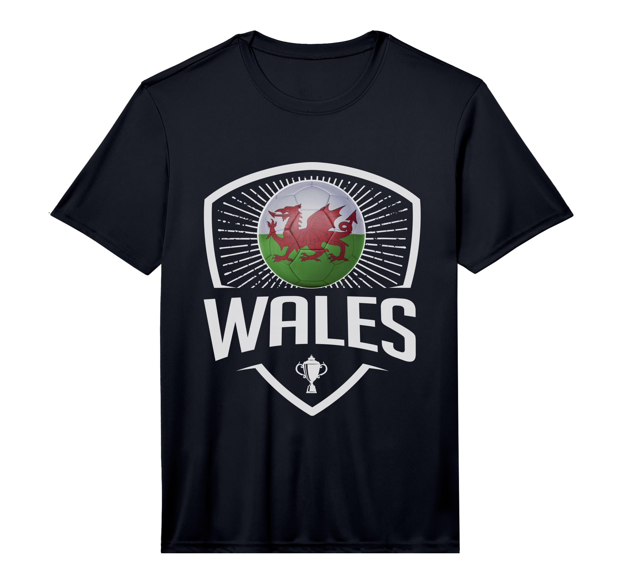 Soccer Support Team Football Fan Welsh T-Shirt - Trendy Graphic for Adults