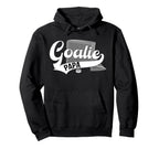 Ice Hockey Goalie Papa Ice Hockey Hoodie - Minimalist Print Men Women