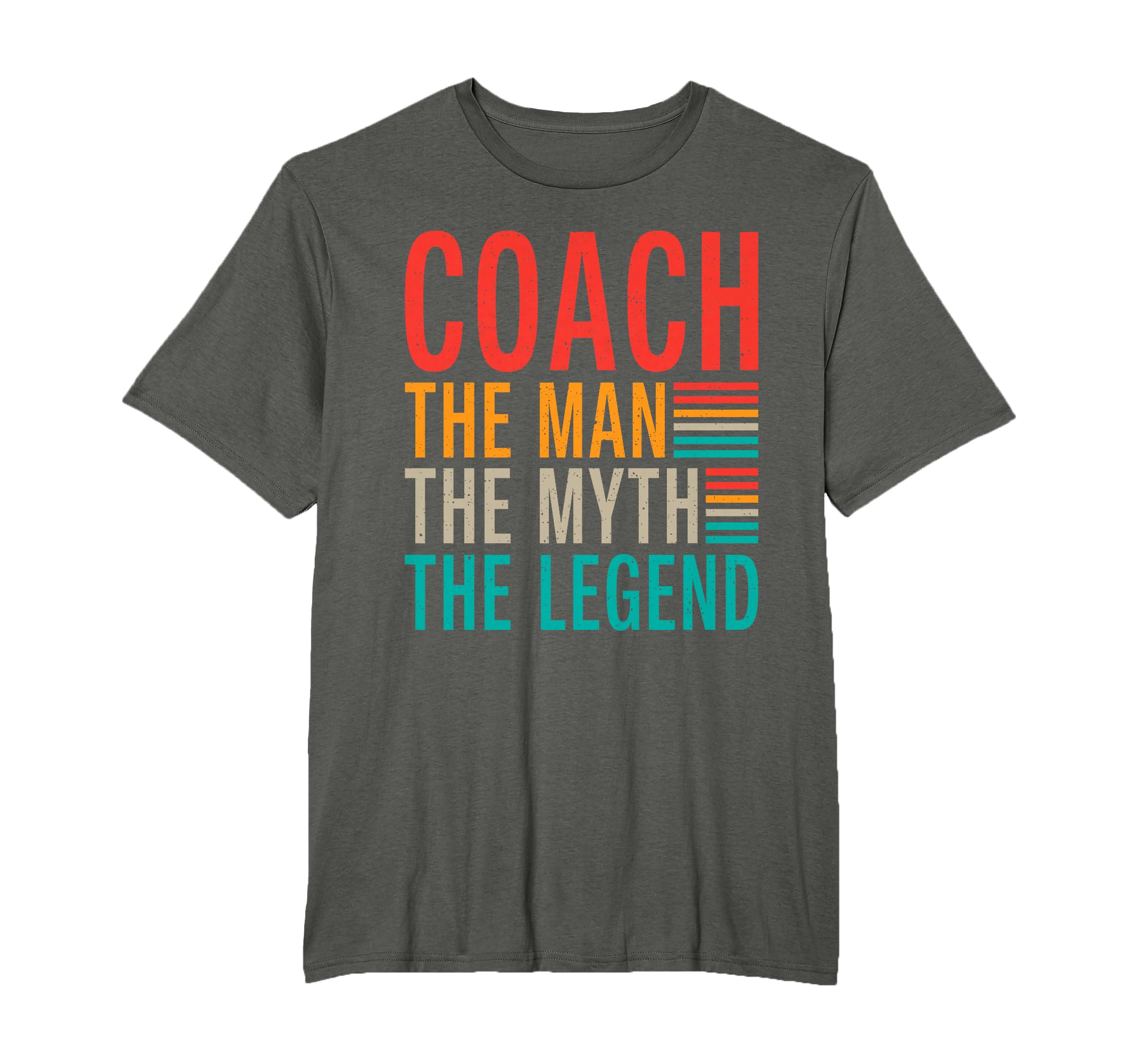 Coach Myth Legend Sports Coach T-Shirt - Unique Graphic for Adults