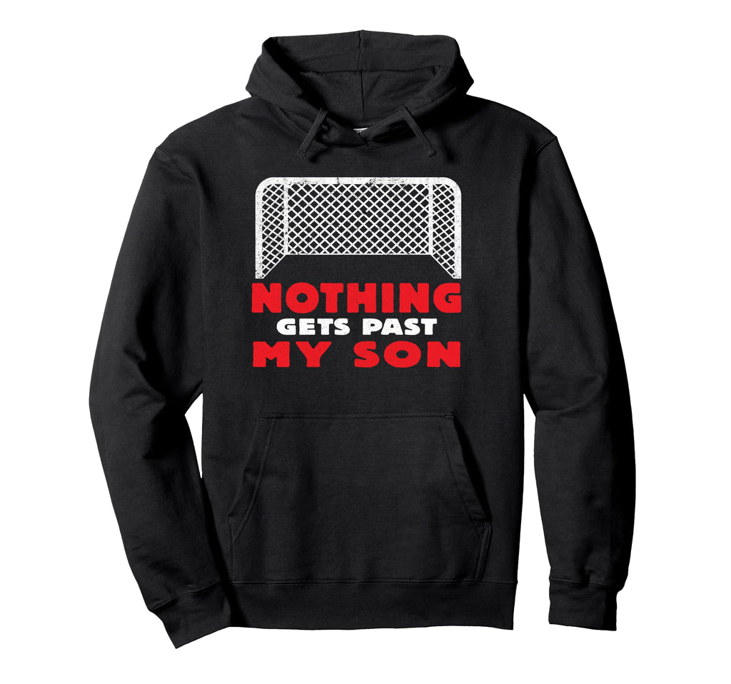 Mother Soccer Goalie Son Player Hoodie - Casual Everyday Wear Men Women