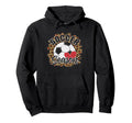 Soccer Season Leopard Heart Sport Hoodie - Fun Novelty Design Men Women