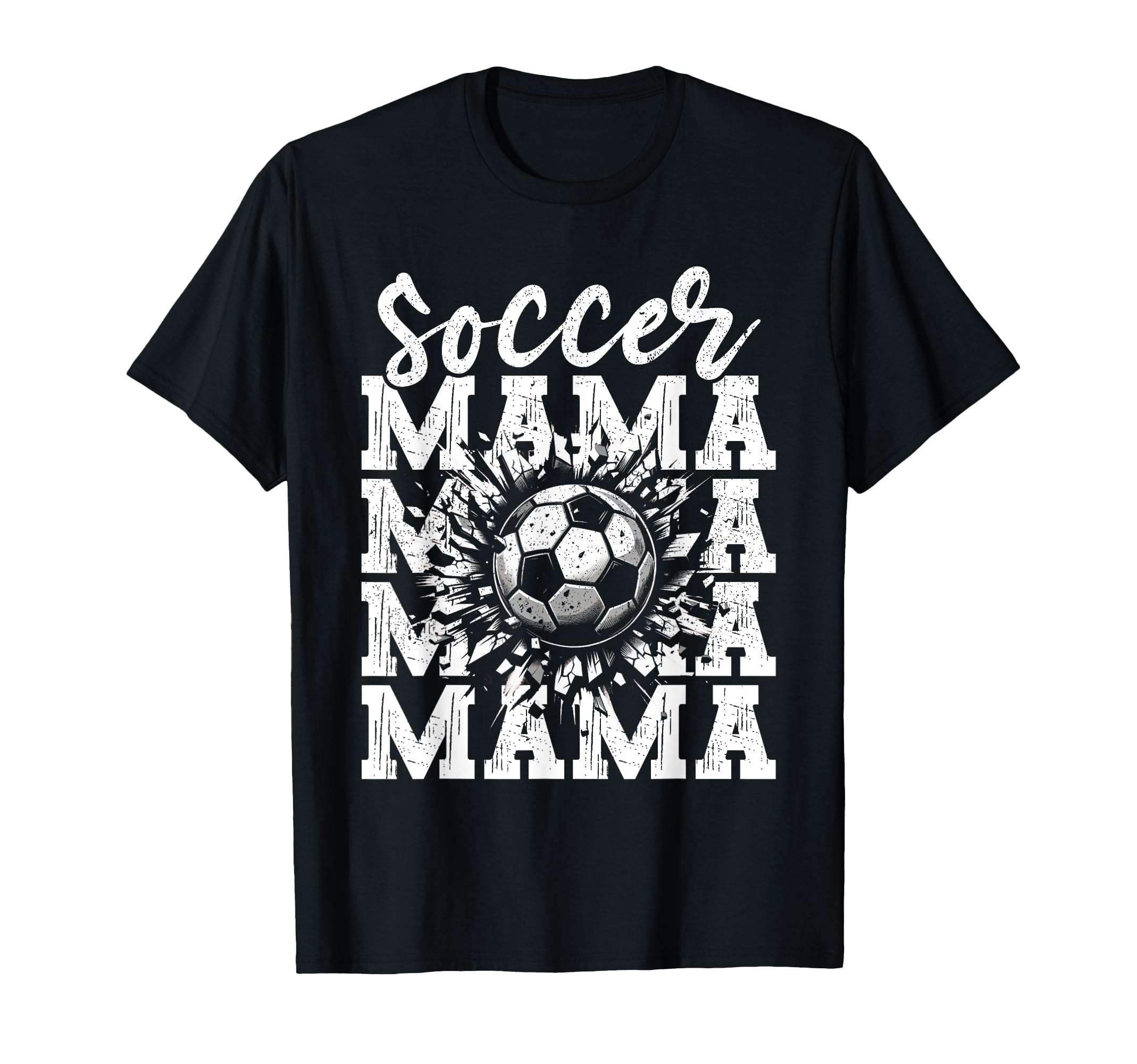 Soccer Mama Football Mothers Day Soccer T-Shirt - Streetwear Style Unisex