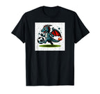 Dragon Loves Soccer T-Shirt - Streetwear Style Men Women