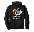 Game Day Vibes Funny Soccer Volleyball Hoodie - Streetwear Style Men Women