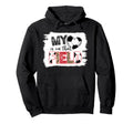 Leopard My Heart Is That Field Hoodie - Casual Everyday Wear for Adults