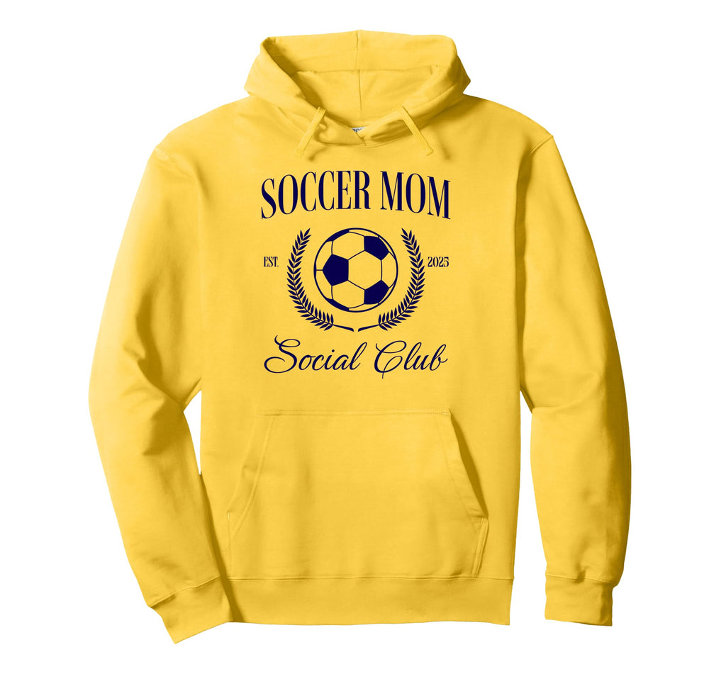 Soccer Mom Hoodie - Minimalist Print for Adults