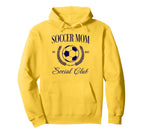 Soccer Mom Hoodie - Minimalist Print for Adults