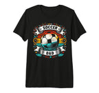 Soccer Dad Family Matching Dad T-Shirt - Fun Novelty Design Men Women