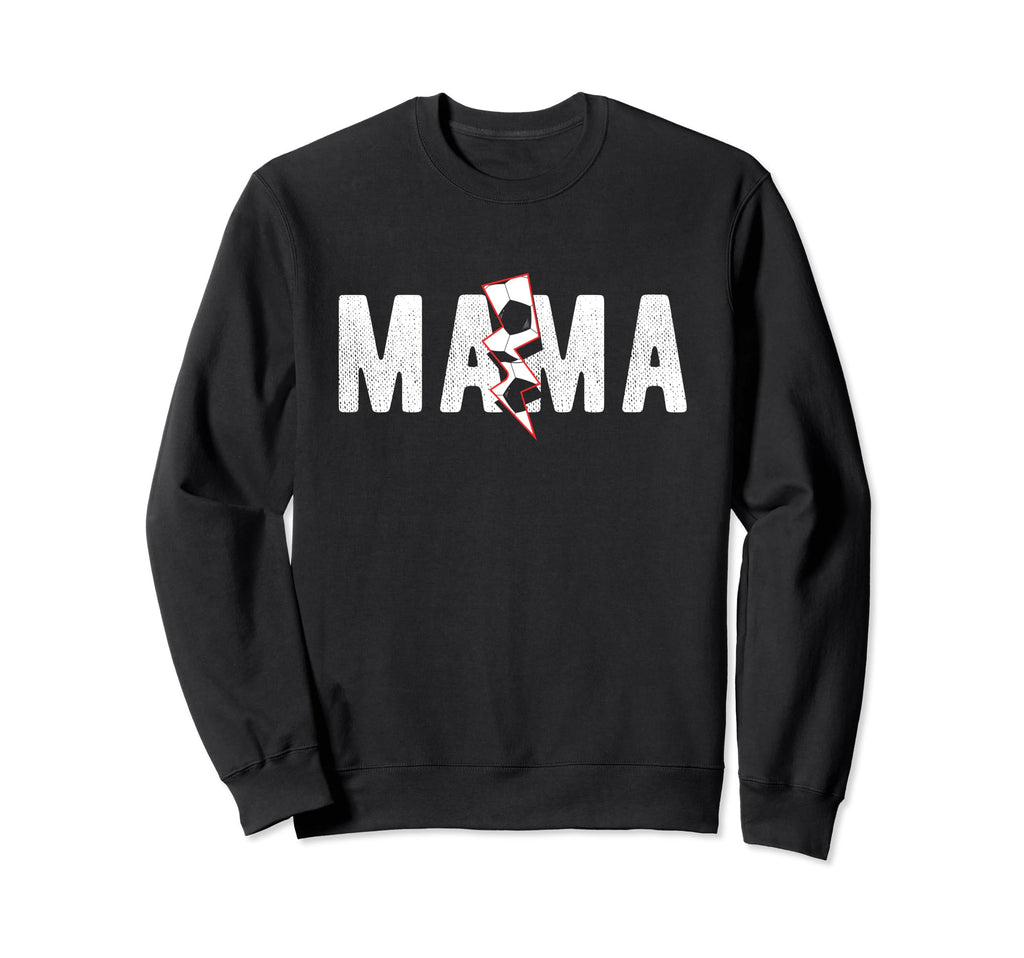 Soccer Mama Mothers Day Sport Sweatshirt - Trendy Graphic for Adults