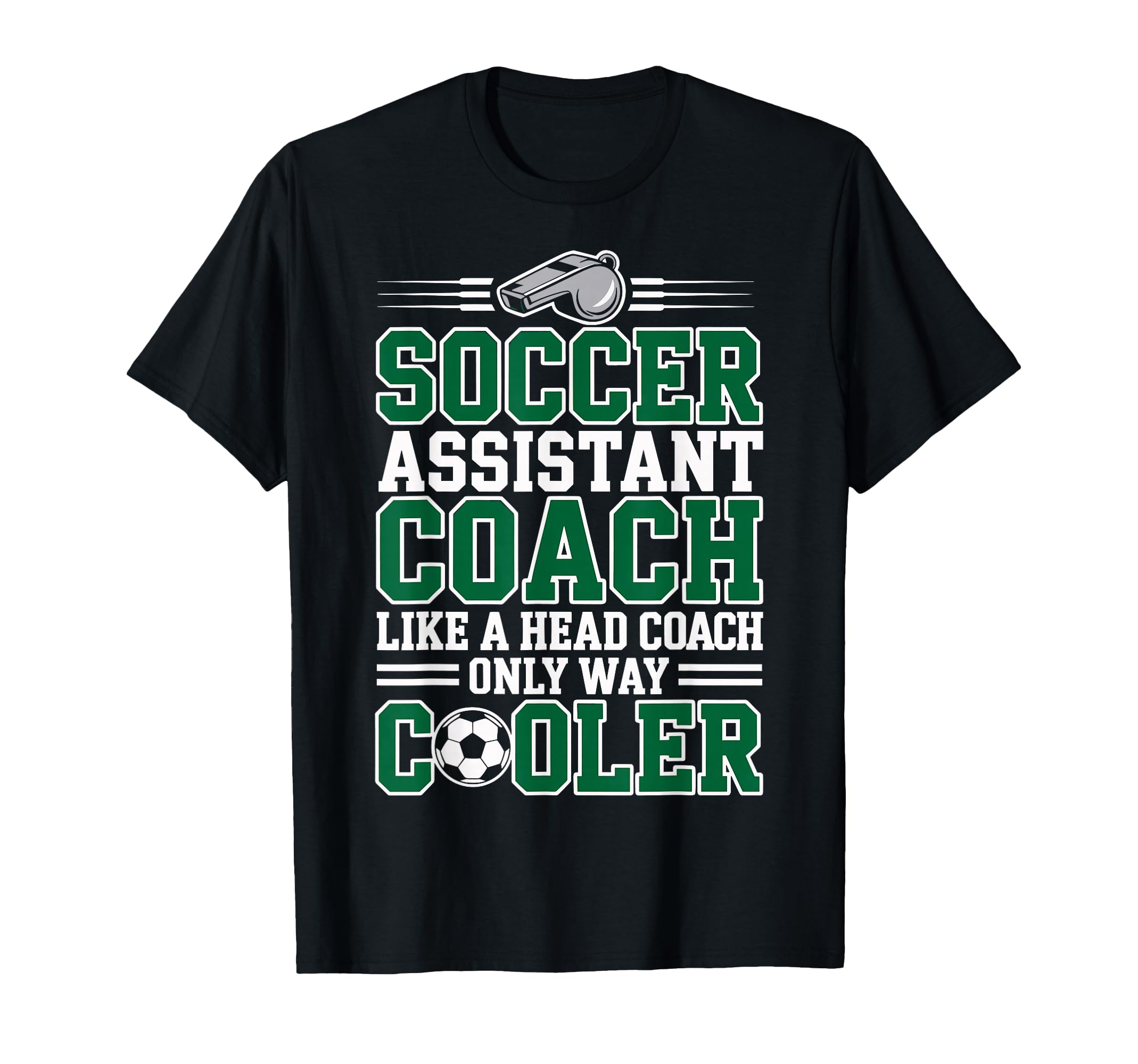 Soccer Assistant Coach Like Head T-Shirt - Streetwear Style for Adults