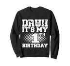Bruh Its My 1Th Birthday Soccer 1 Sweatshirt - Minimalist Print Unisex
