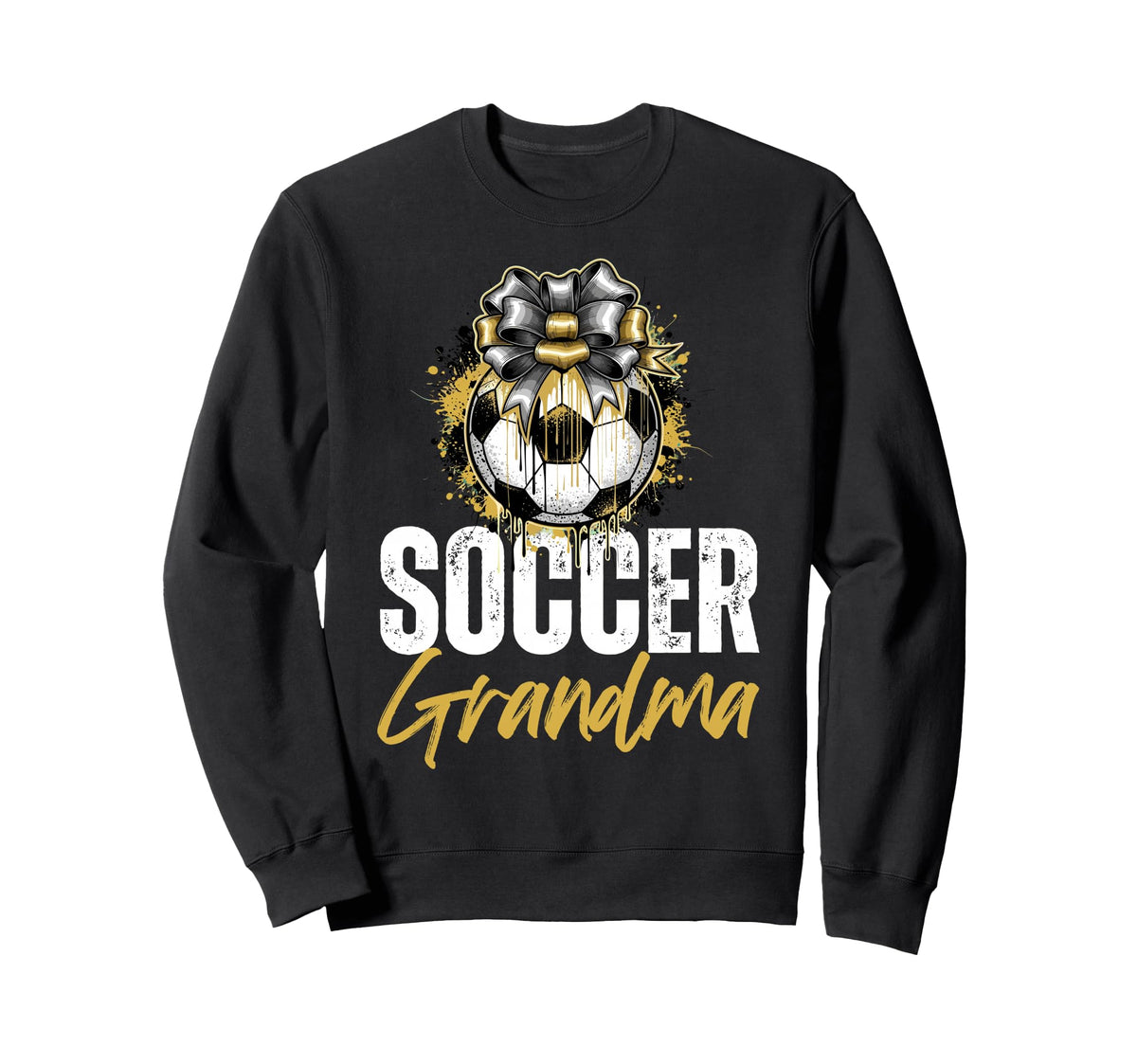 Funny Grandma Proud Soccer Lover Nana Sweatshirt - Aesthetic Graphic Unisex