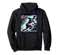 Football Star Gaming Arcade Soccer Hoodie - Minimalist Print Men Women