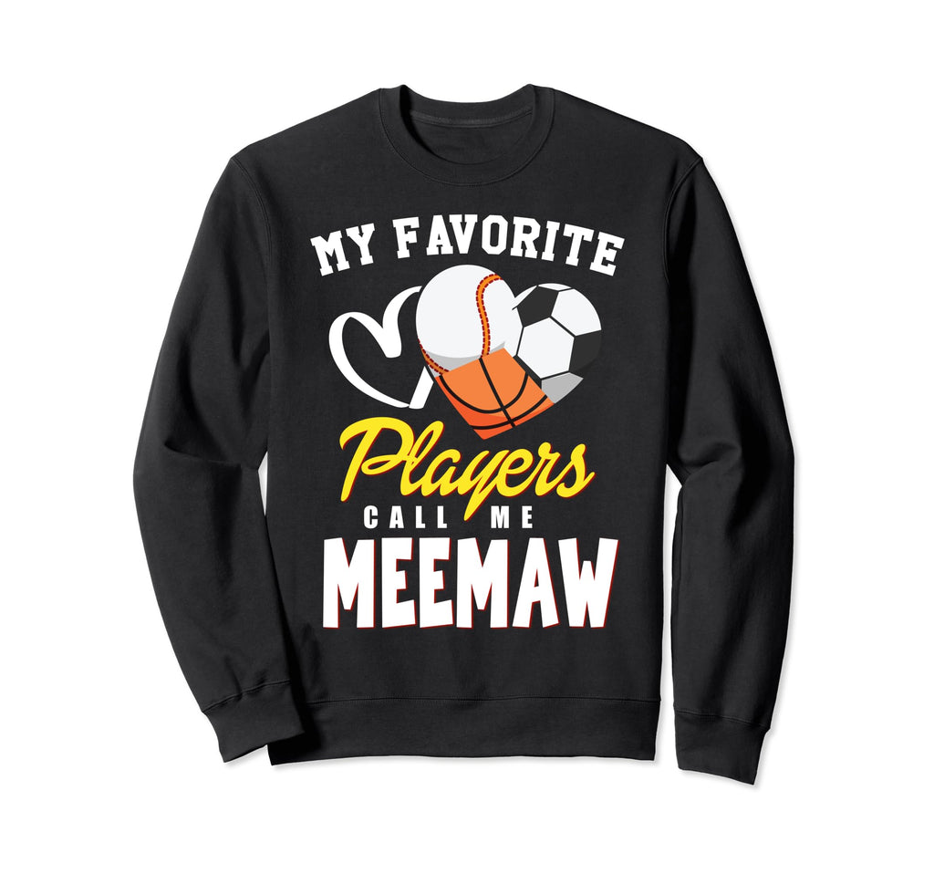 My Favorite Players Baseball Soccer Sweatshirt - Trendy Graphic Men Women