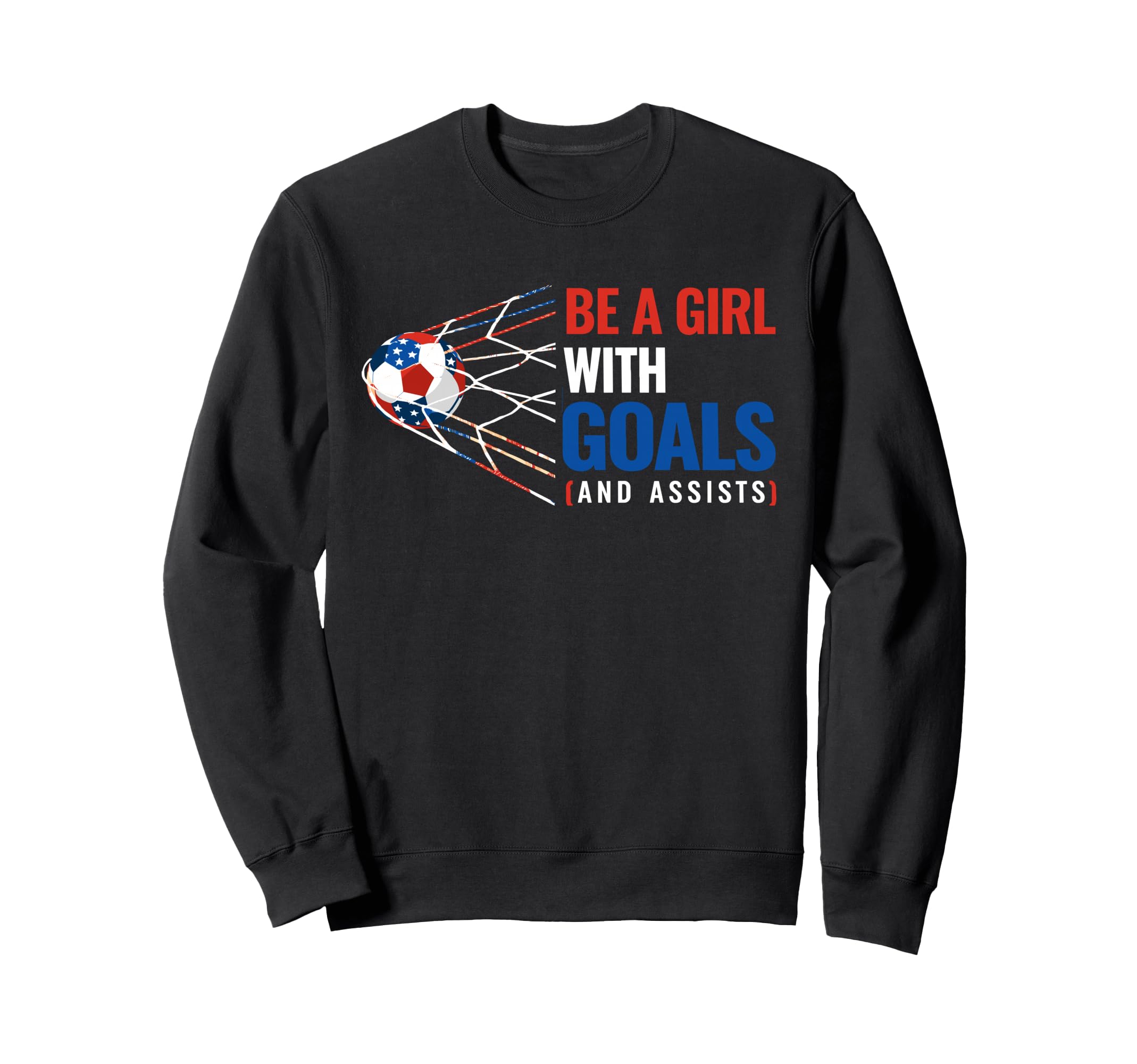 Motivate Womens Patriotic Sweatshirt - Fun Novelty Design for Adults
