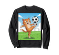 Cat Funny Cat Gang Cat Playing Sweatshirt - Unique Graphic for Adults