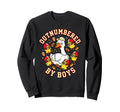 Outnumbered Ducklings Football Sweatshirt - Streetwear Style Men Women