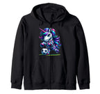 Soccer Unicorns Mom Aunt Sister Hoodie - Custom Art Print Men Women