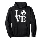 Soccer Mom Love Soccer Lover Ball Hoodie - Streetwear Style Men Women