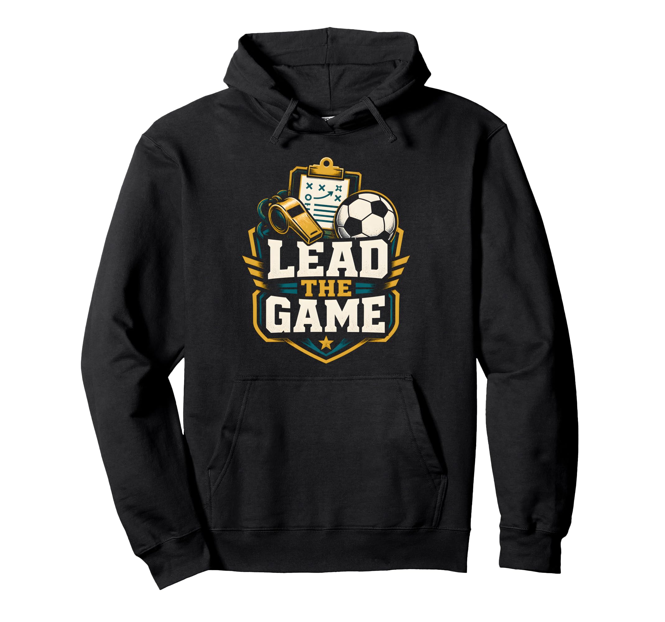 Lead Game Soccer Coach Leader Hoodie - Custom Art Print Men Women