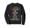 Soccer Elf Family Matching Soccer Sweatshirt - Casual Everyday Wear Unisex