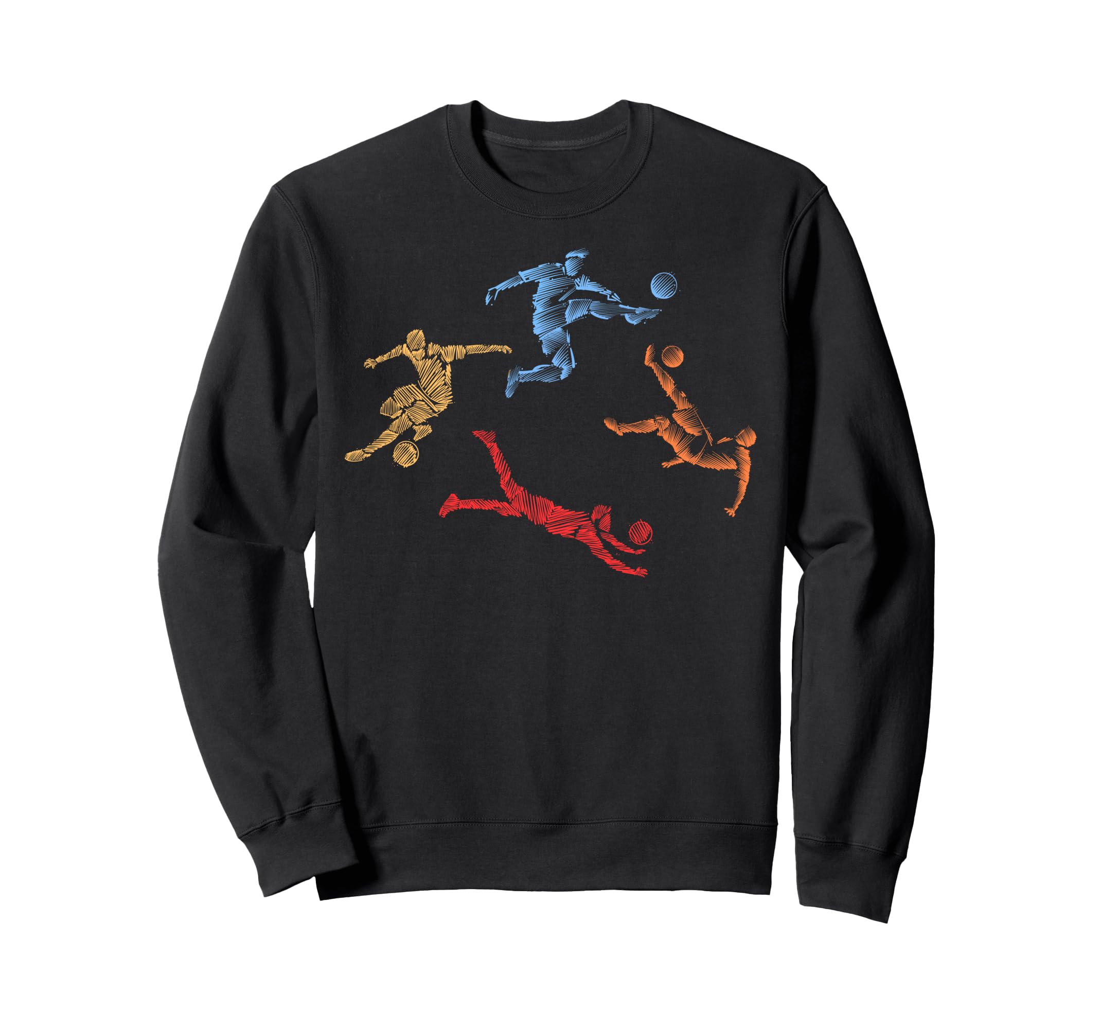 Soccer Goalie Player Fan Game Day Soccer Sweatshirt - Unique Graphic Unisex