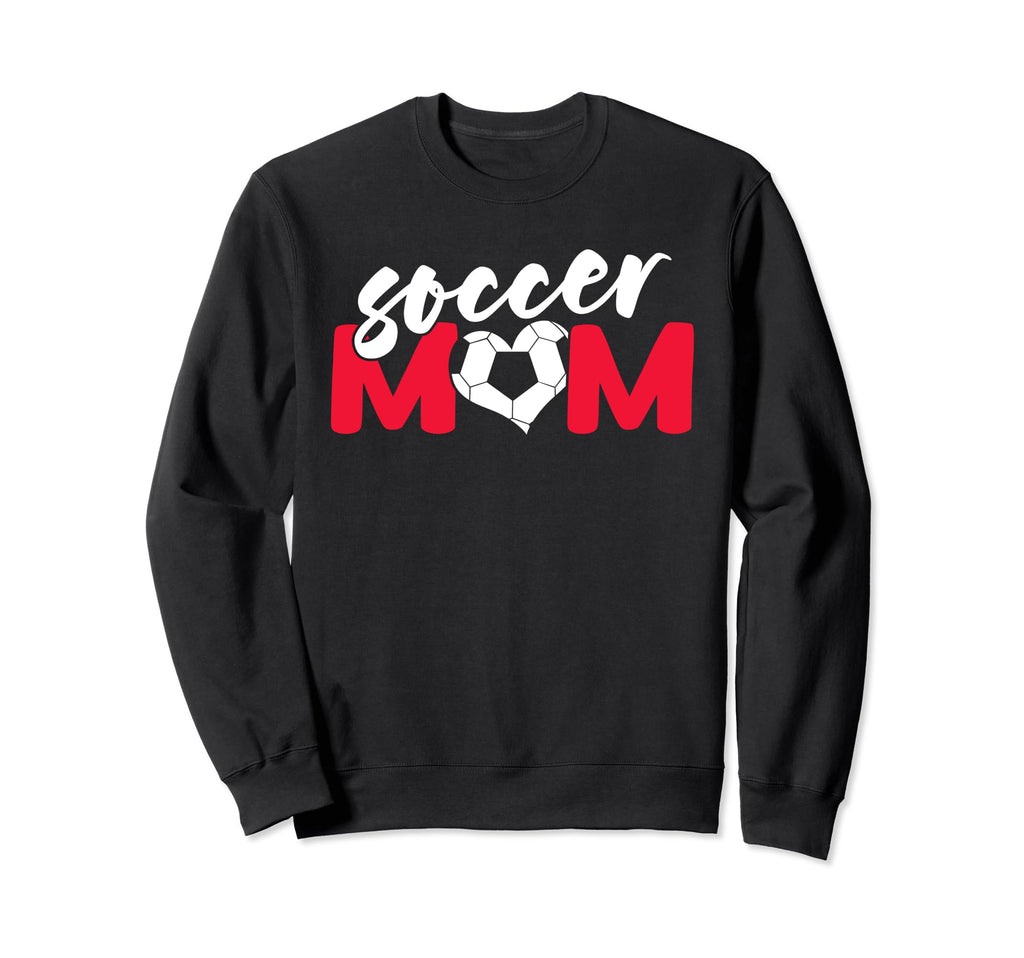 Funny Soccer Mom Purple Messy Sweatshirt - Aesthetic Graphic for Adults